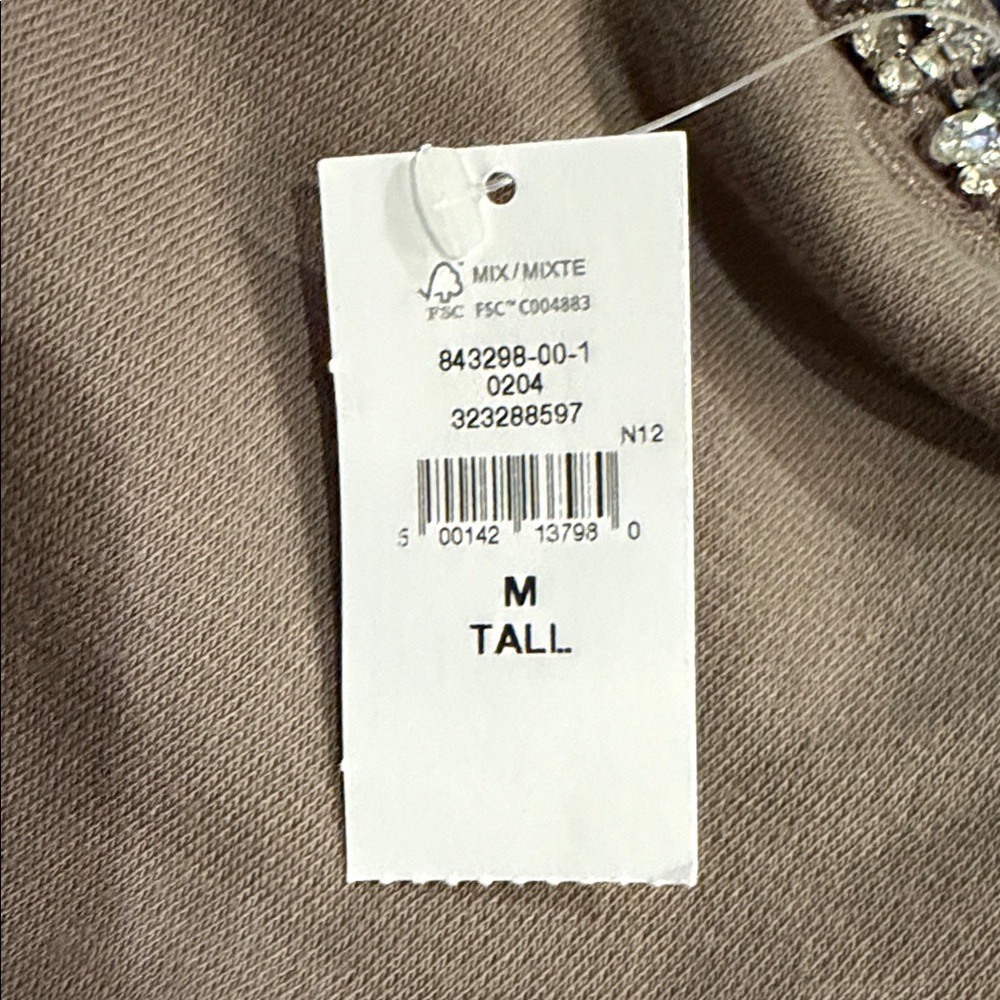 Embellished Tan Sweatshirt - Picture 4 of 6
